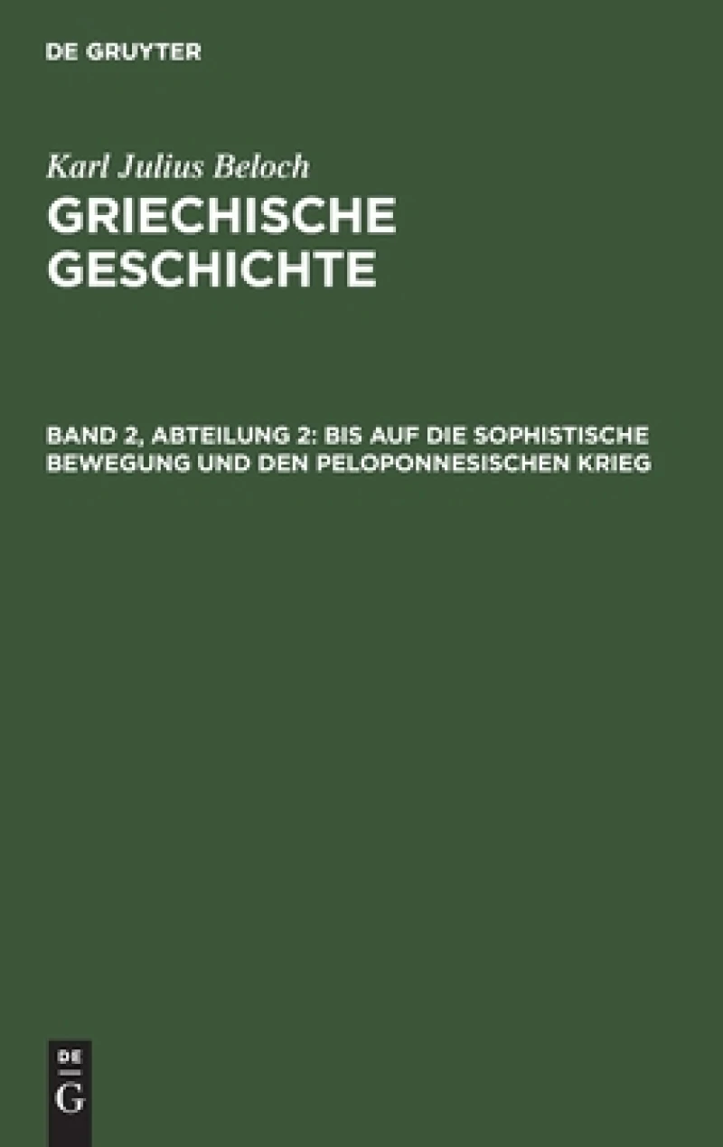 Bis auf die sophistische Bewegung und den peloponnesischen Krieg