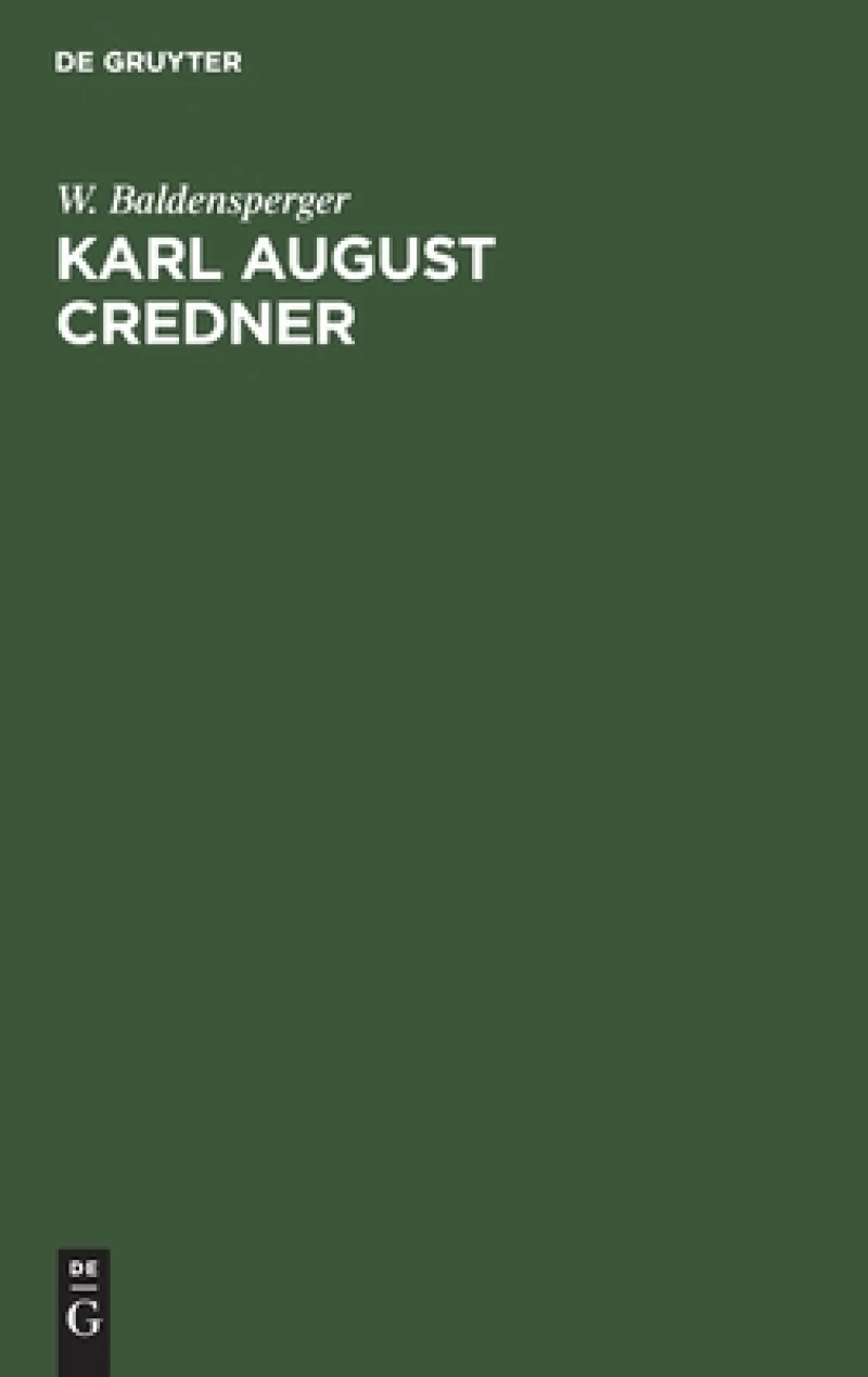 Karl August Credner