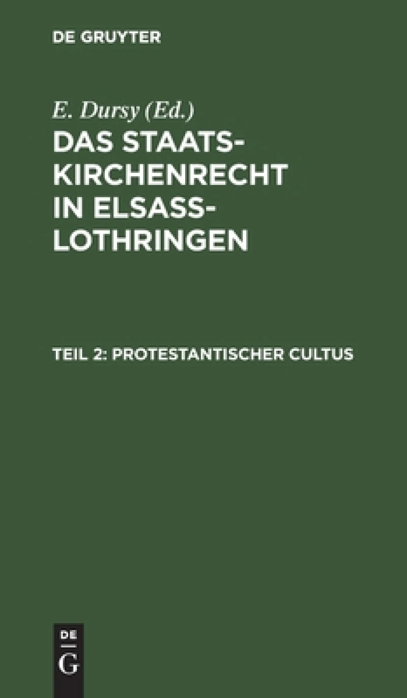 Protestantischer Cultus