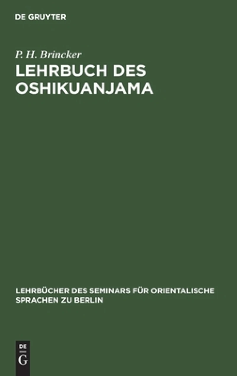 Lehrbuch des Oshikuanjama