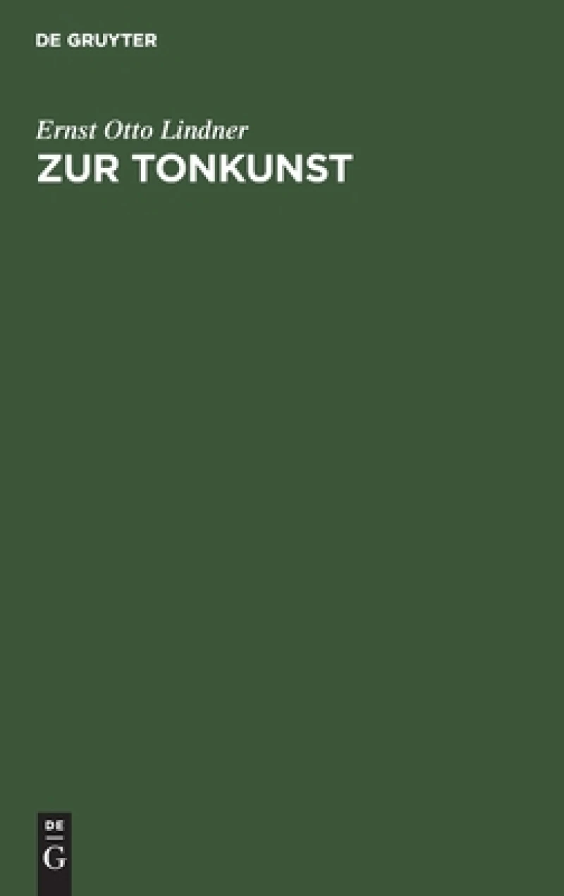 Zur Tonkunst