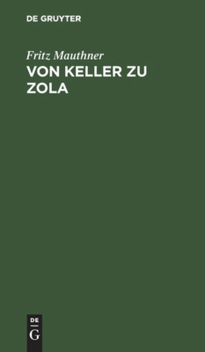 Von Keller Zu Zola