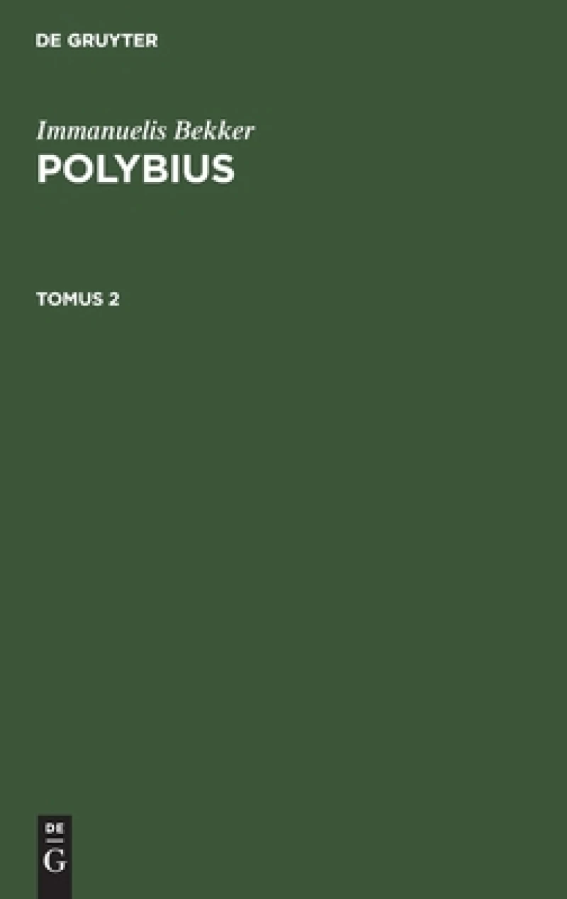 Polybius. Tomus 2