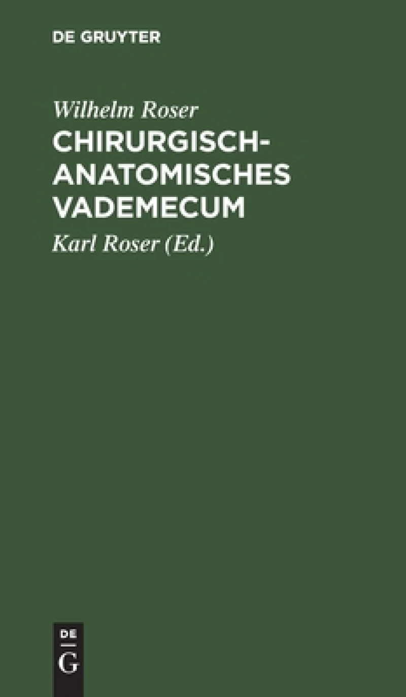 Chirurgisch-anatomisches Vademecum
