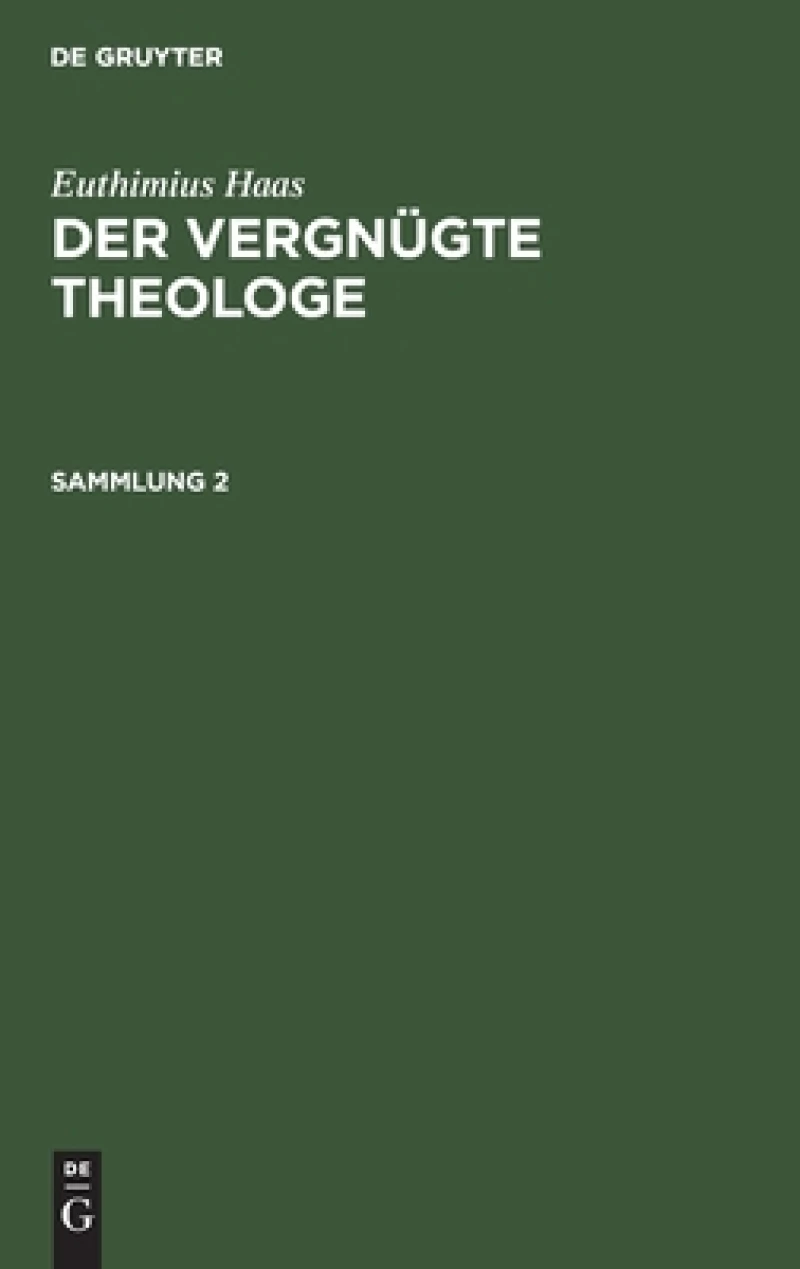 vergnügte Theologe. Sammlung 2