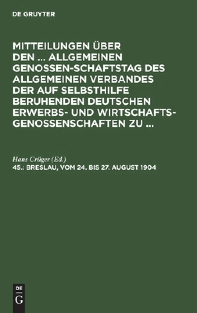 Breslau, Vom 24. Bis 27. August 1904