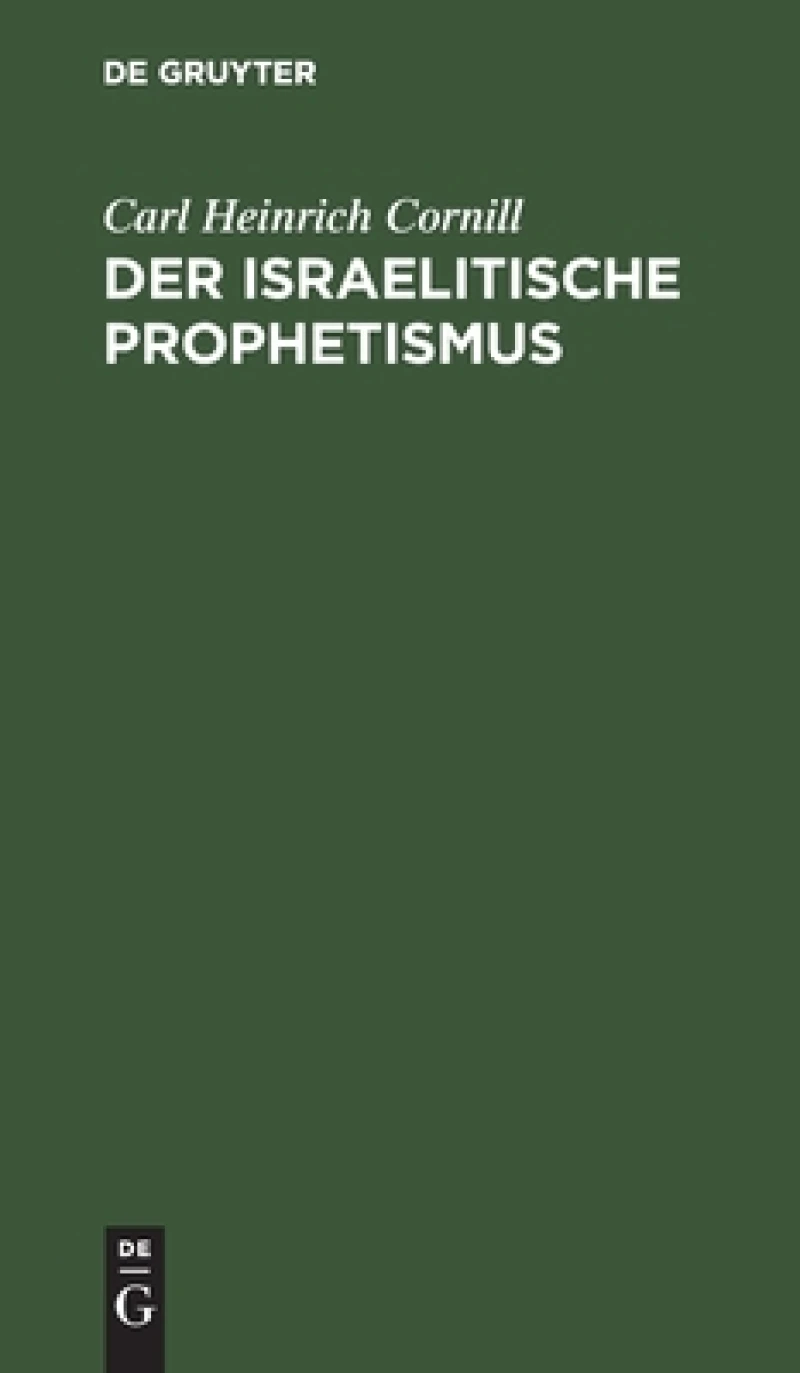 israelitische Prophetismus