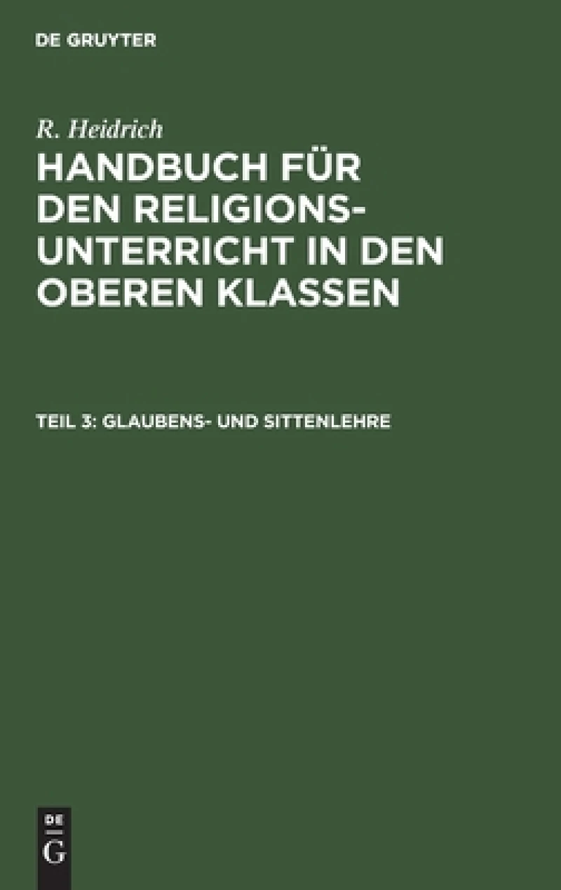 Glaubens- und Sittenlehre