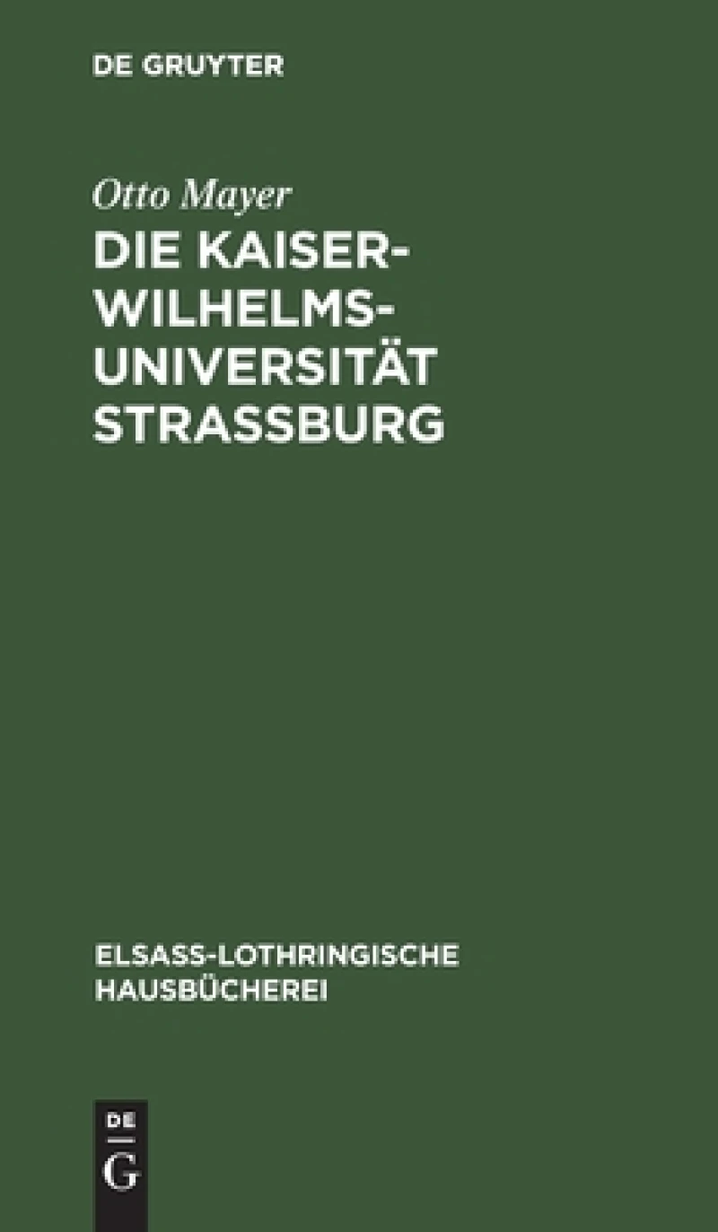 Kaiser-Wilhelms-Universität Straßburg