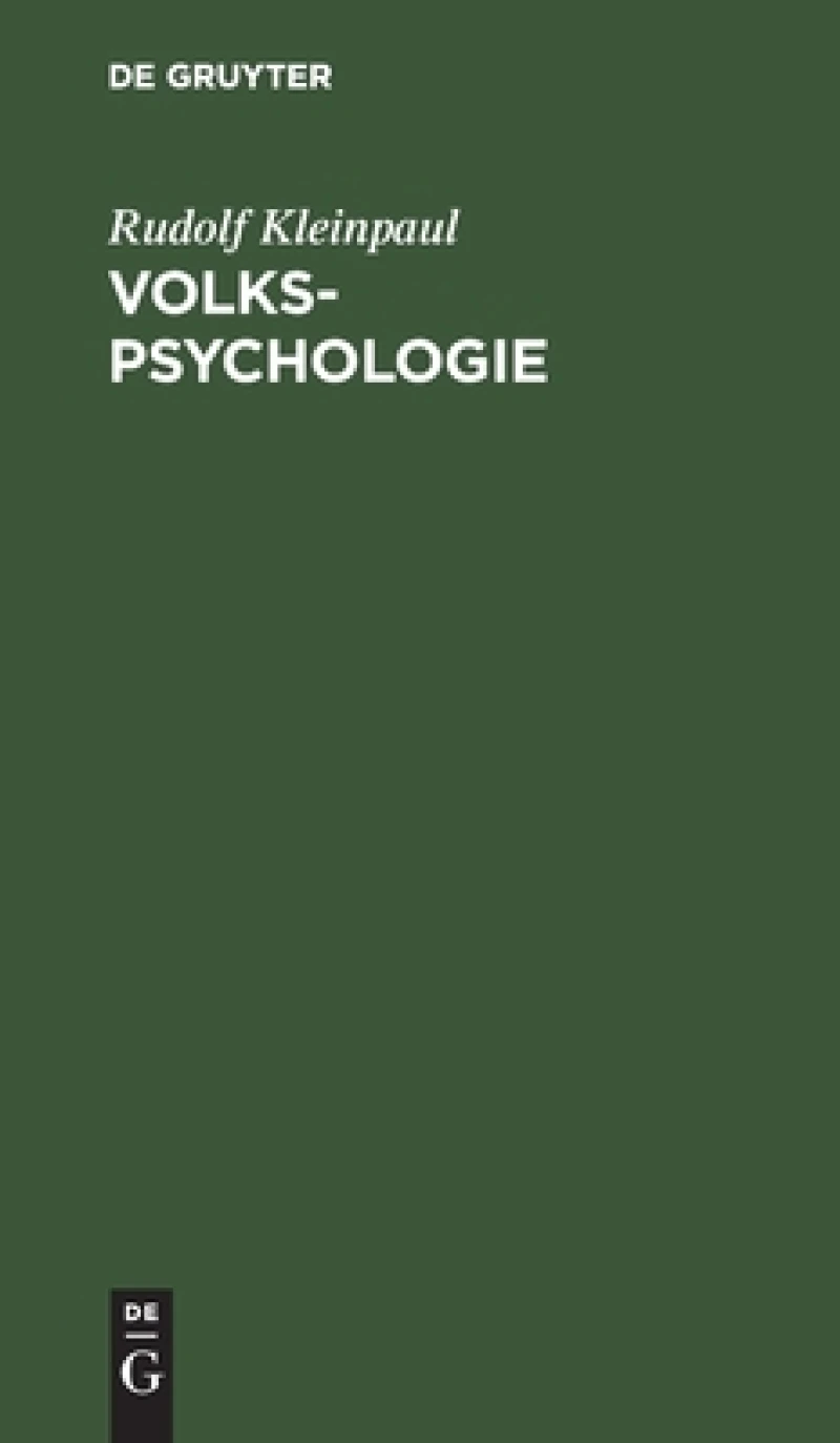 Volkspsychologie