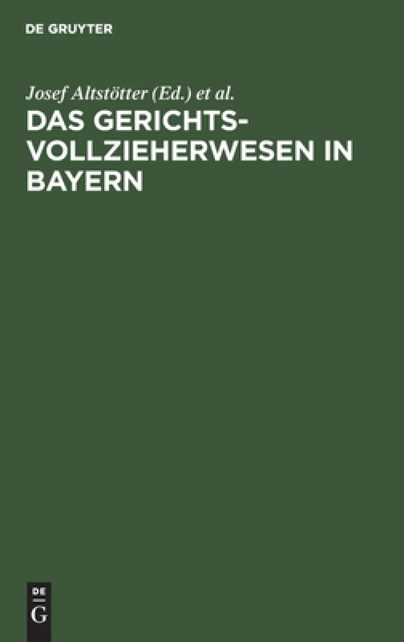 Gerichtsvollzieherwesen in Bayern