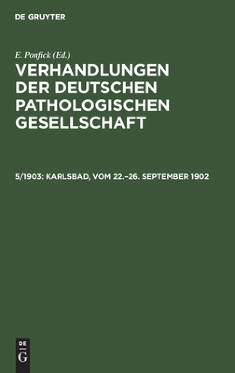 Karlsbad, vom 22.–26. September 1902