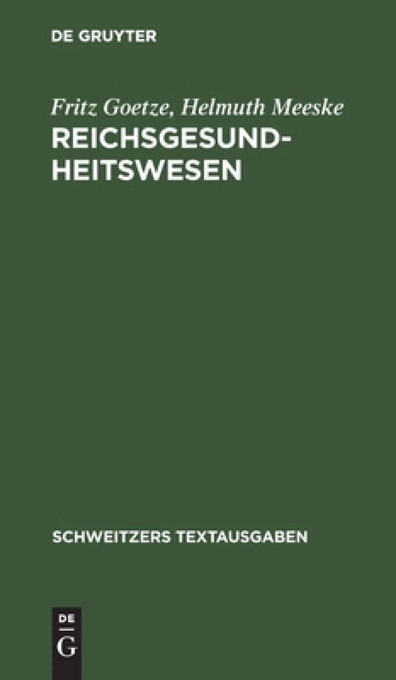 Reichsgesundheitswesen