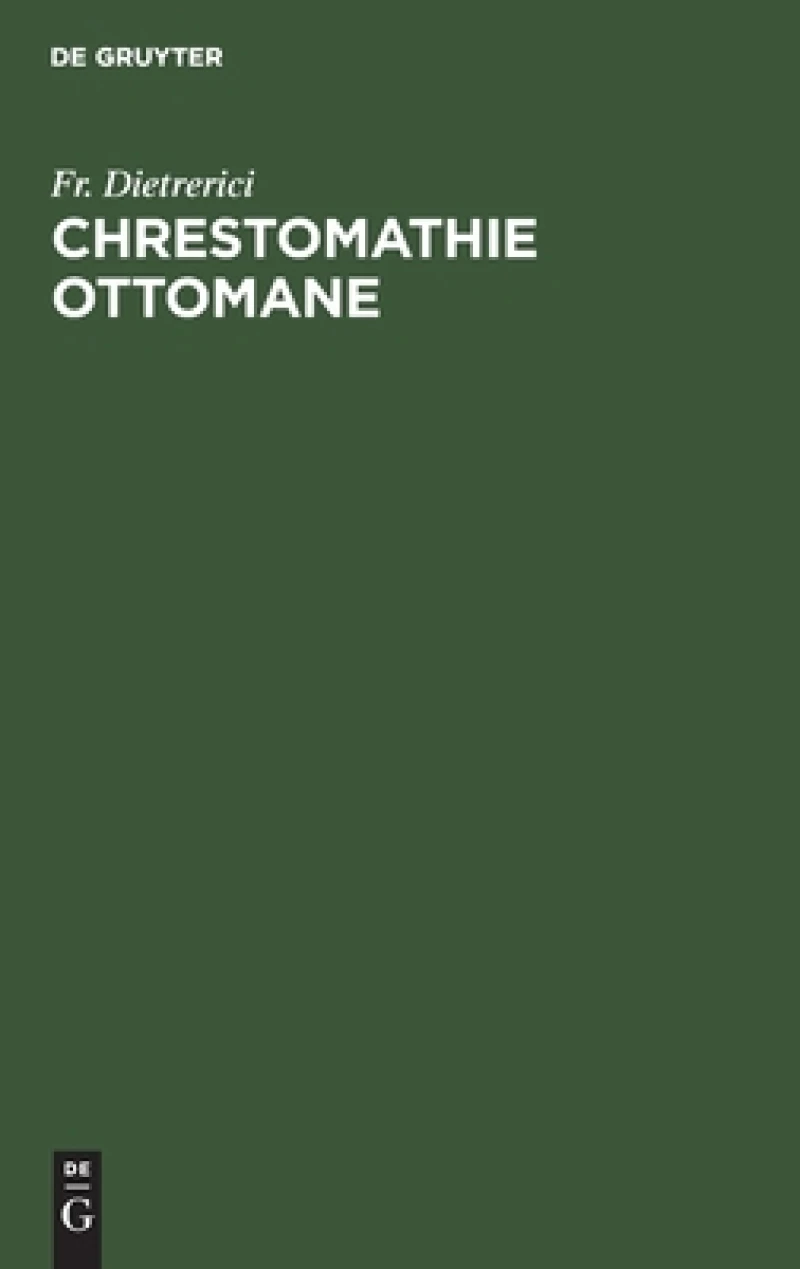 Chrestomathie Ottomane