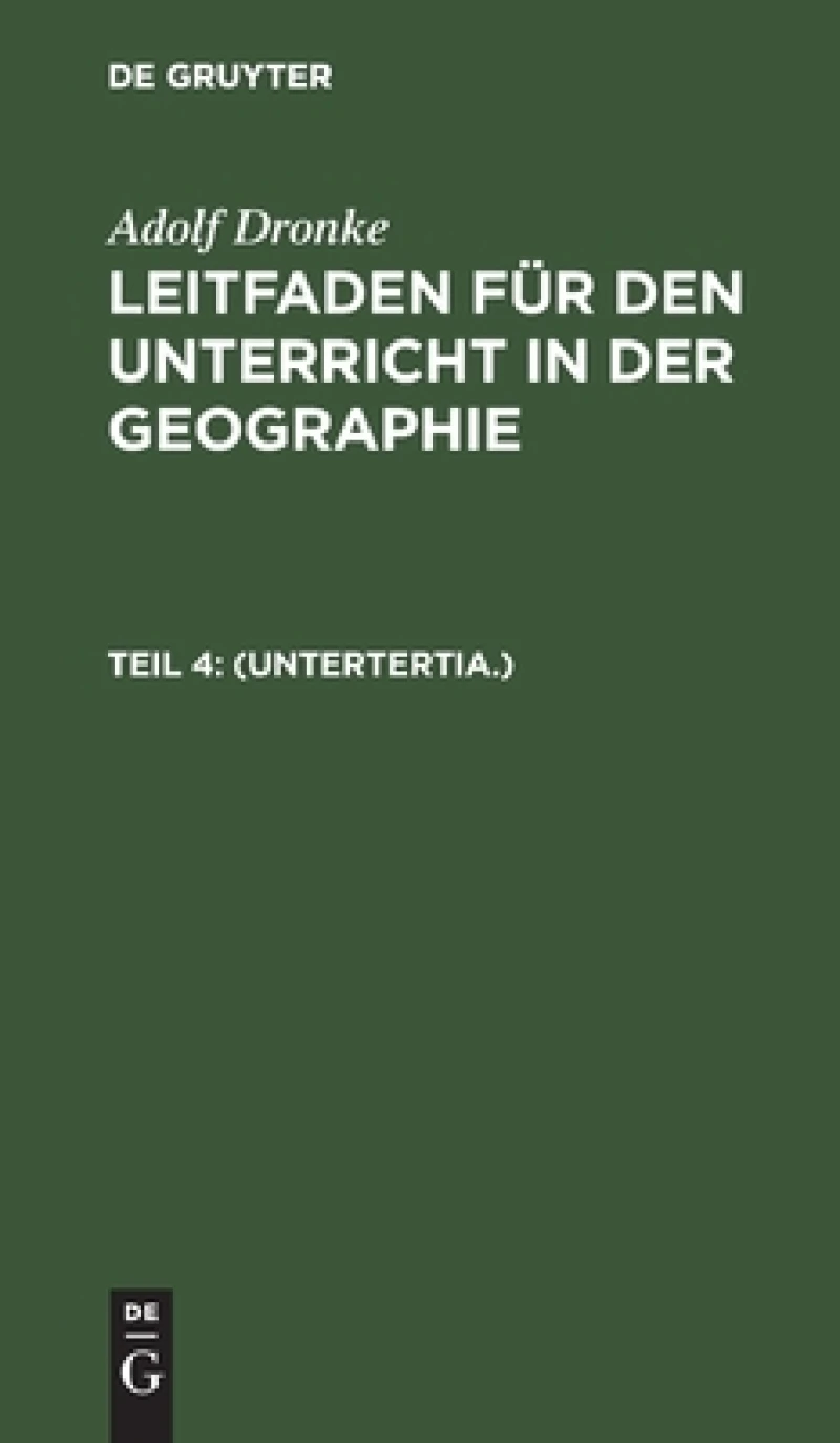 (Untertertia.)