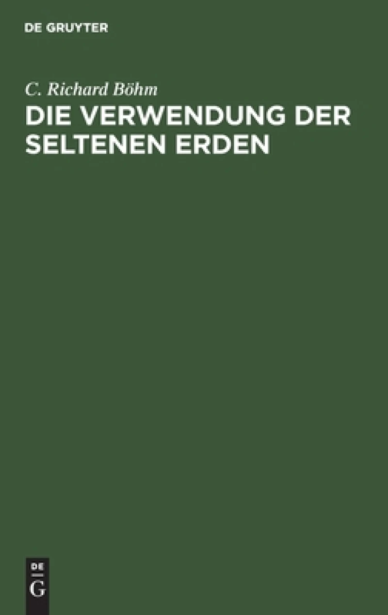 Verwendung der seltenen Erden