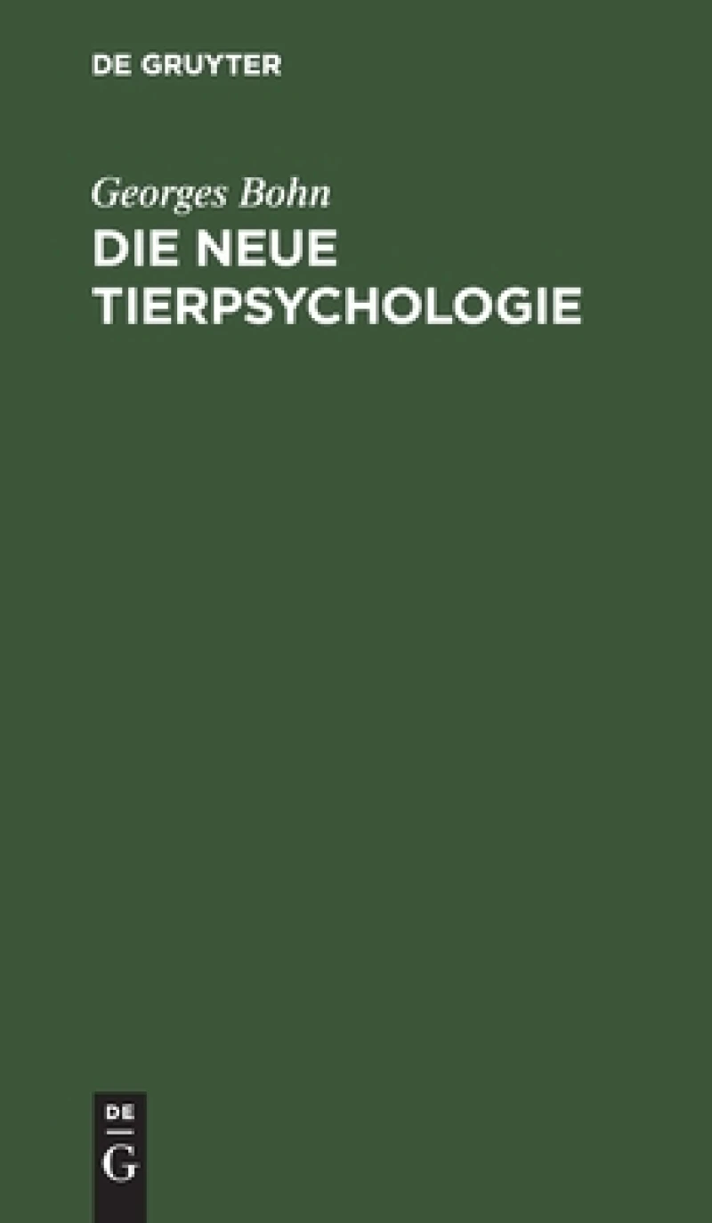 Neue Tierpsychologie