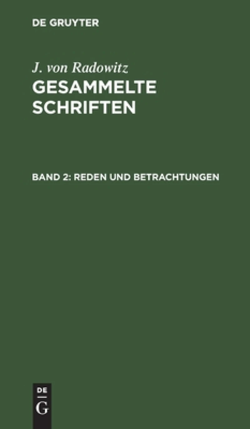 Reden Und Betrachtungen