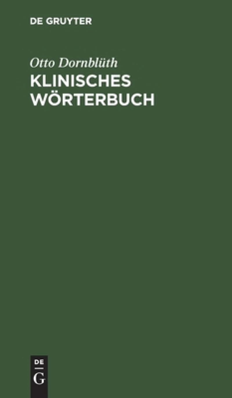 Klinisches Wörterbuch