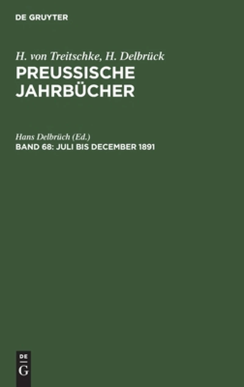 Juli Bis December 1891