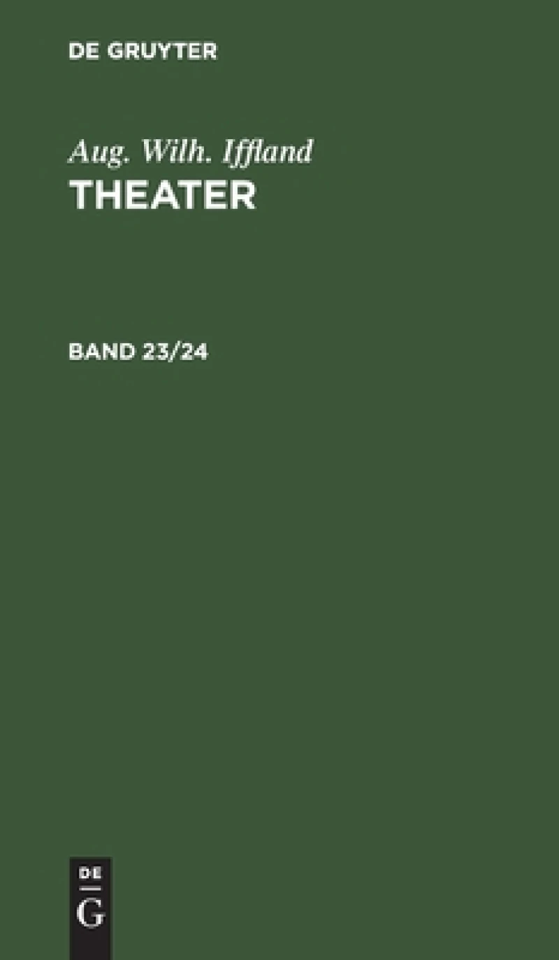 Theater. Band 23/24