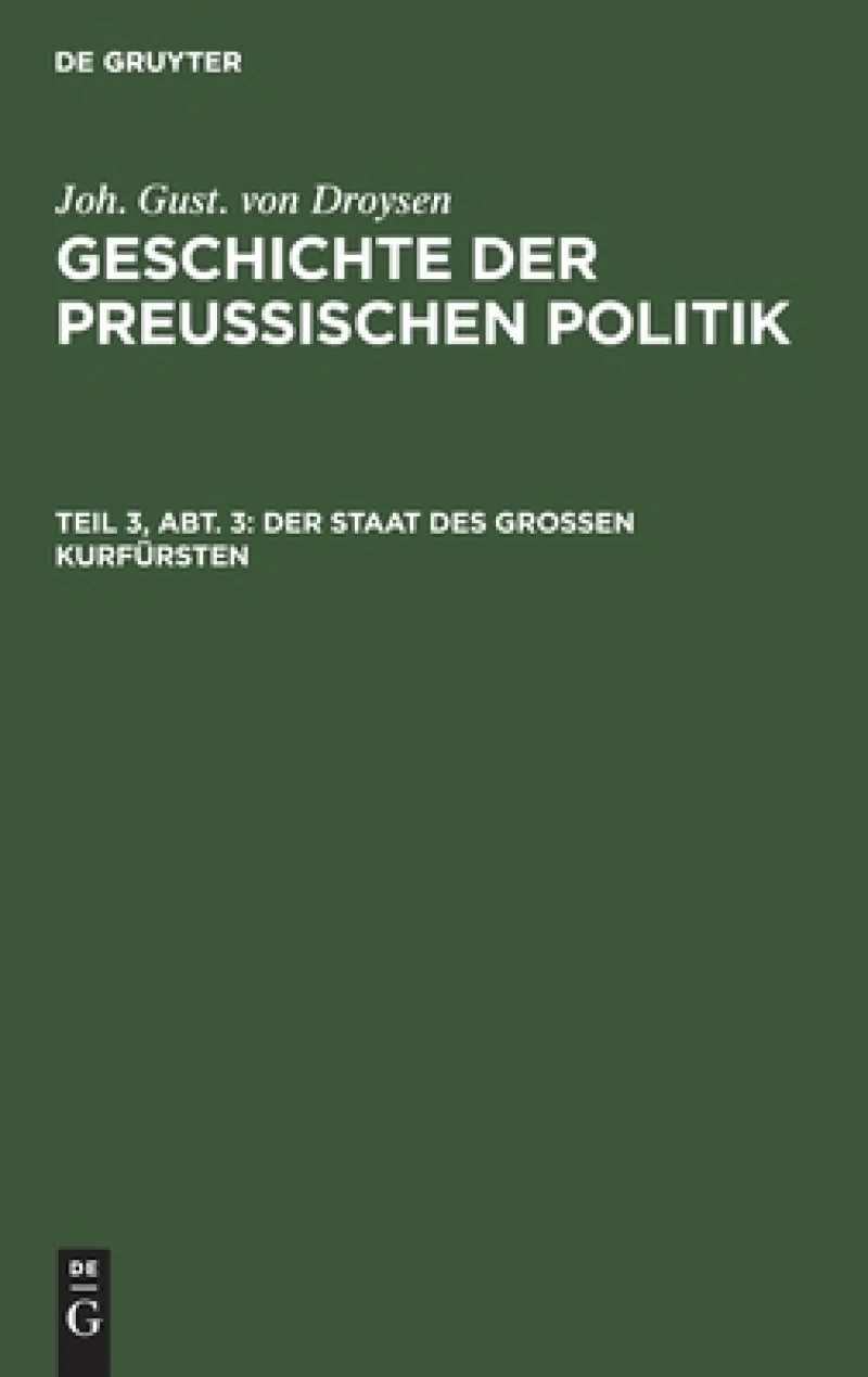 Staat des großen Kurfürsten