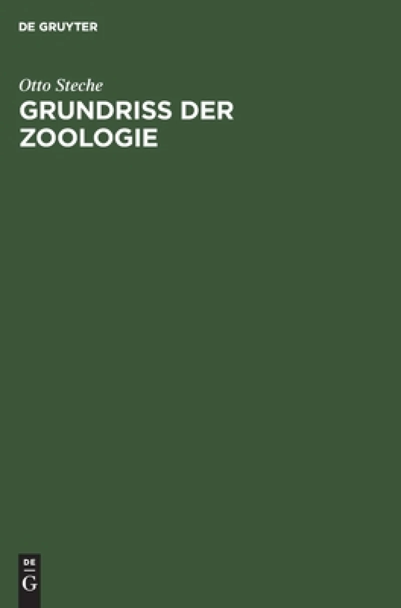 Grundriss Der Zoologie
