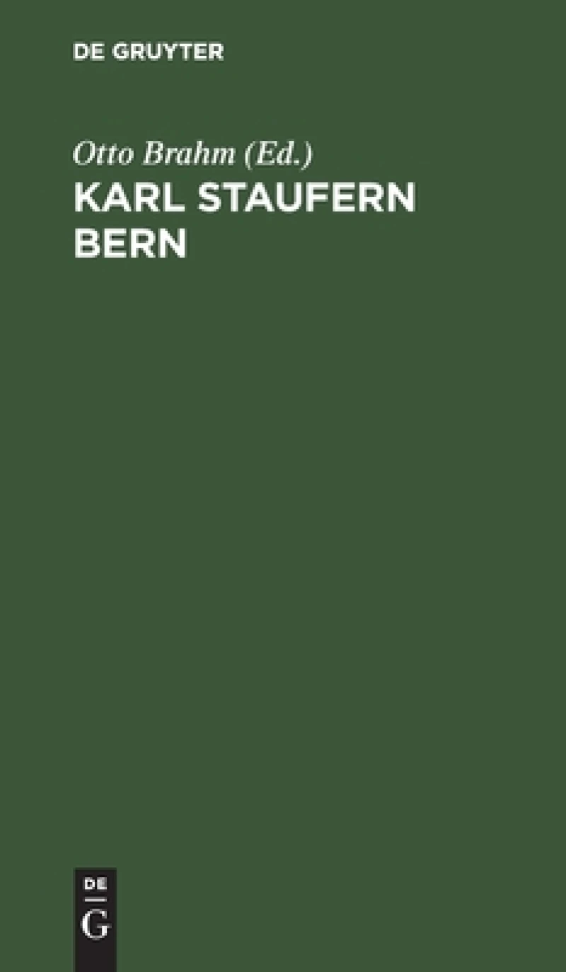 Karl Staufern Bern