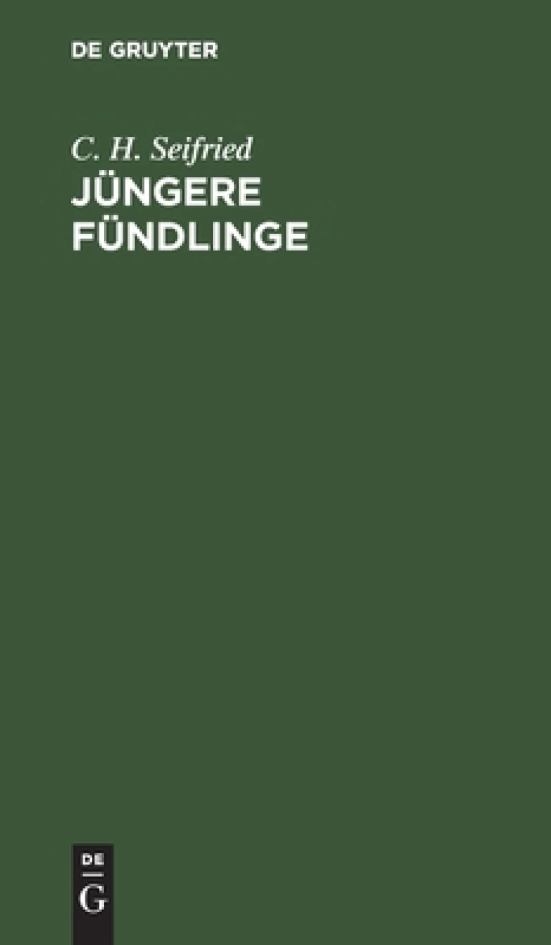 Jüngere Fündlinge