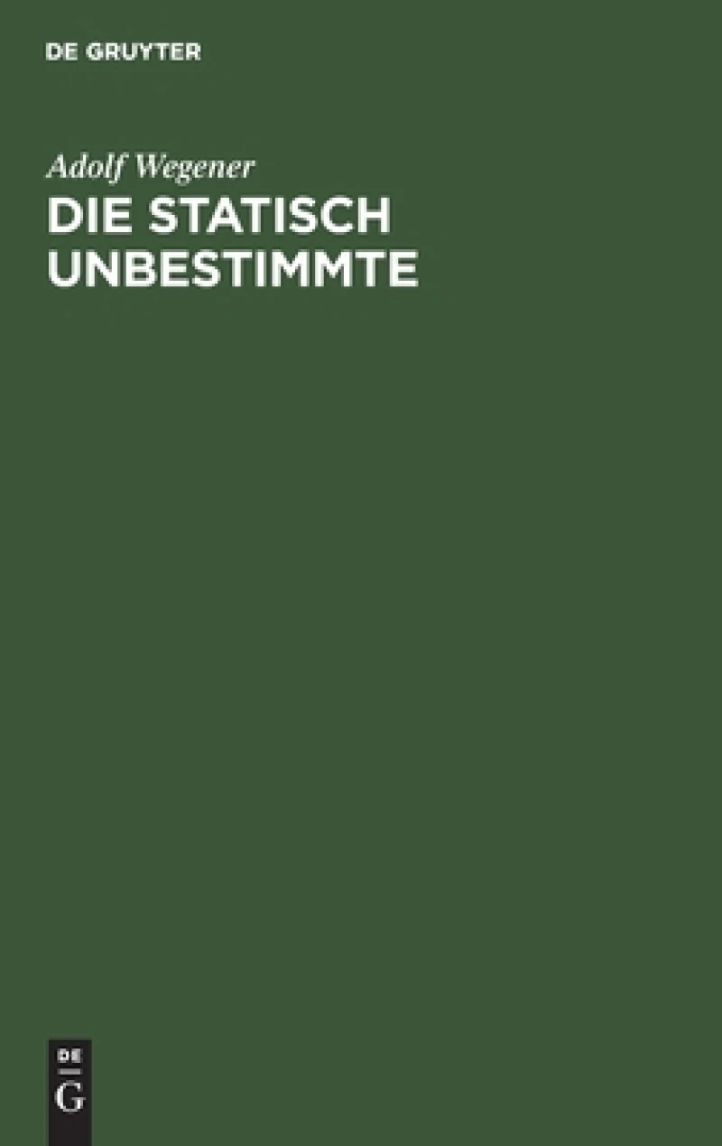statisch Unbestimmte