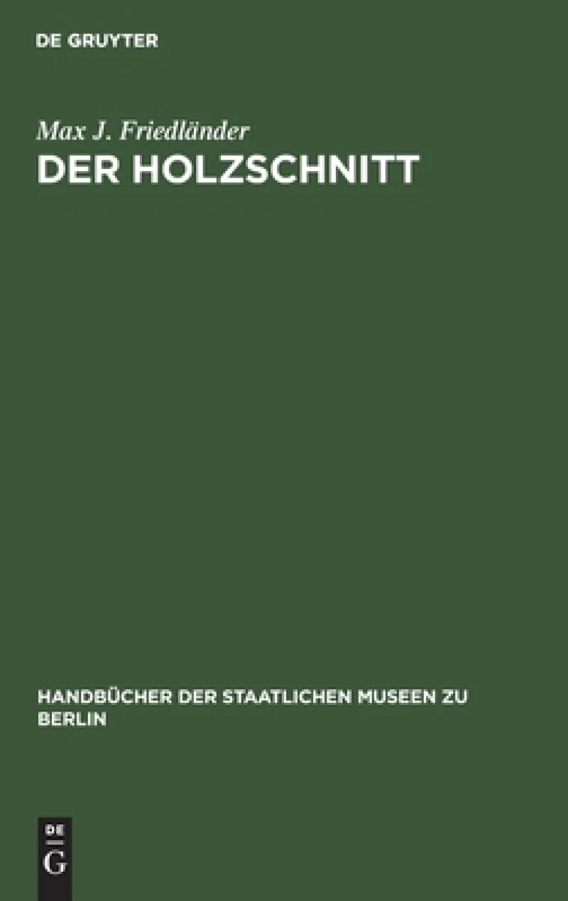 Der Holzschnitt