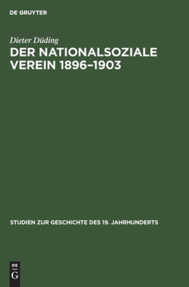 Der Nationalsoziale Verein 1896–1903