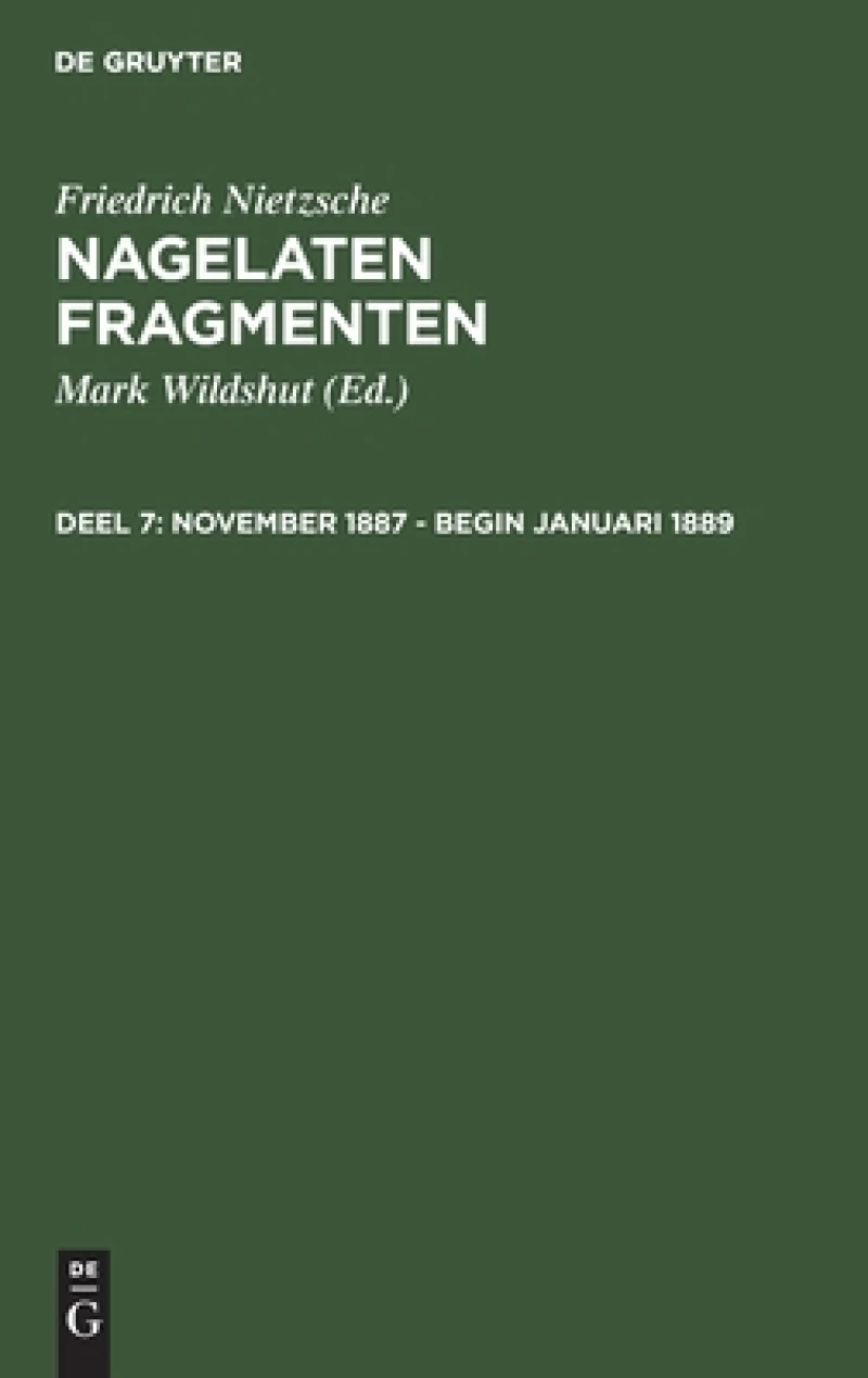 November 1887 - Begin Januari 1889