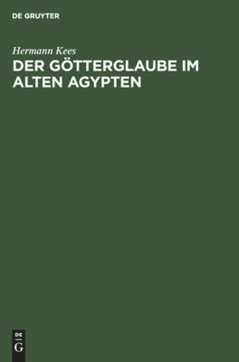 Götterglaube im alten Agypten