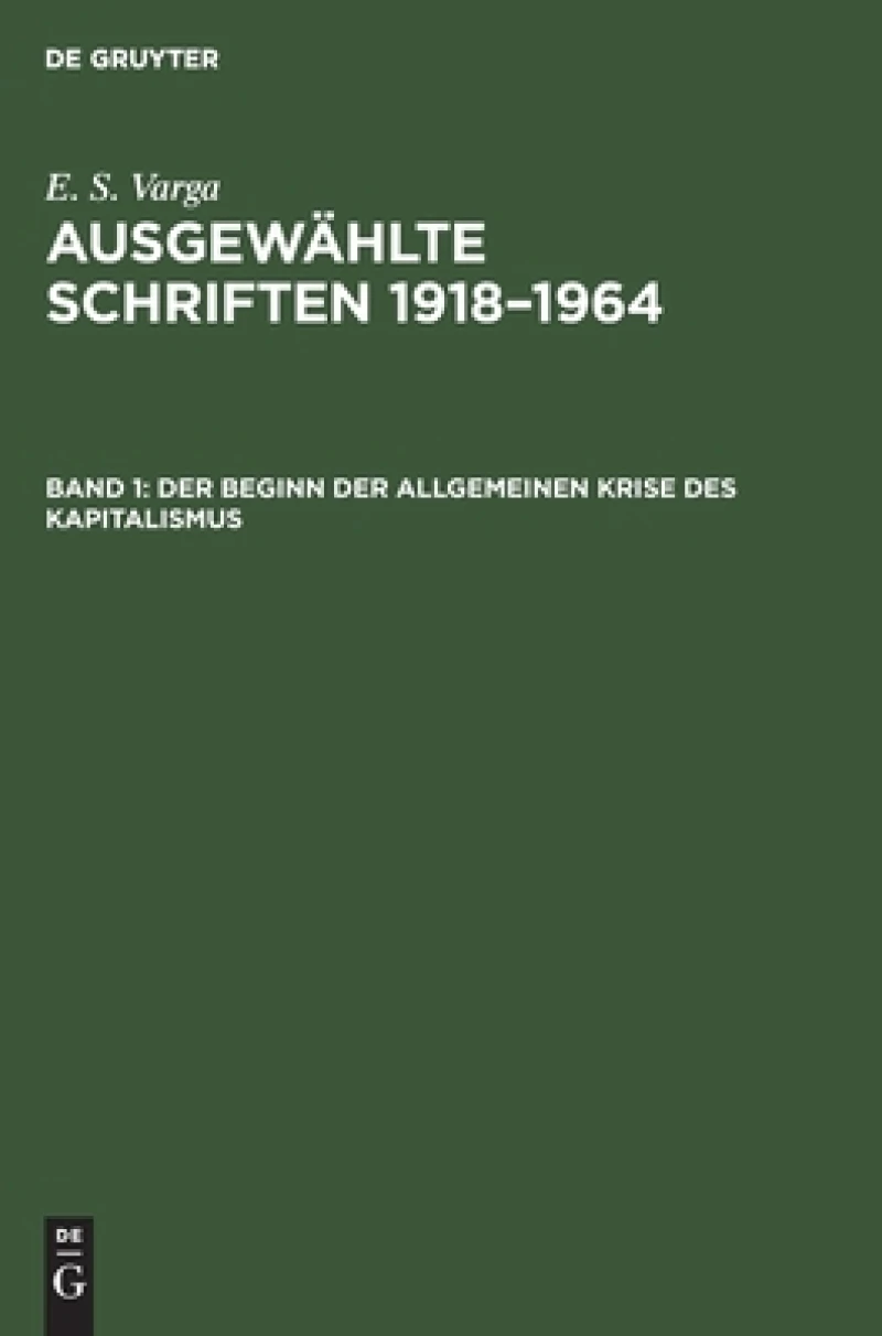 Beginn der allgemeinen Krise des Kapitalismus
