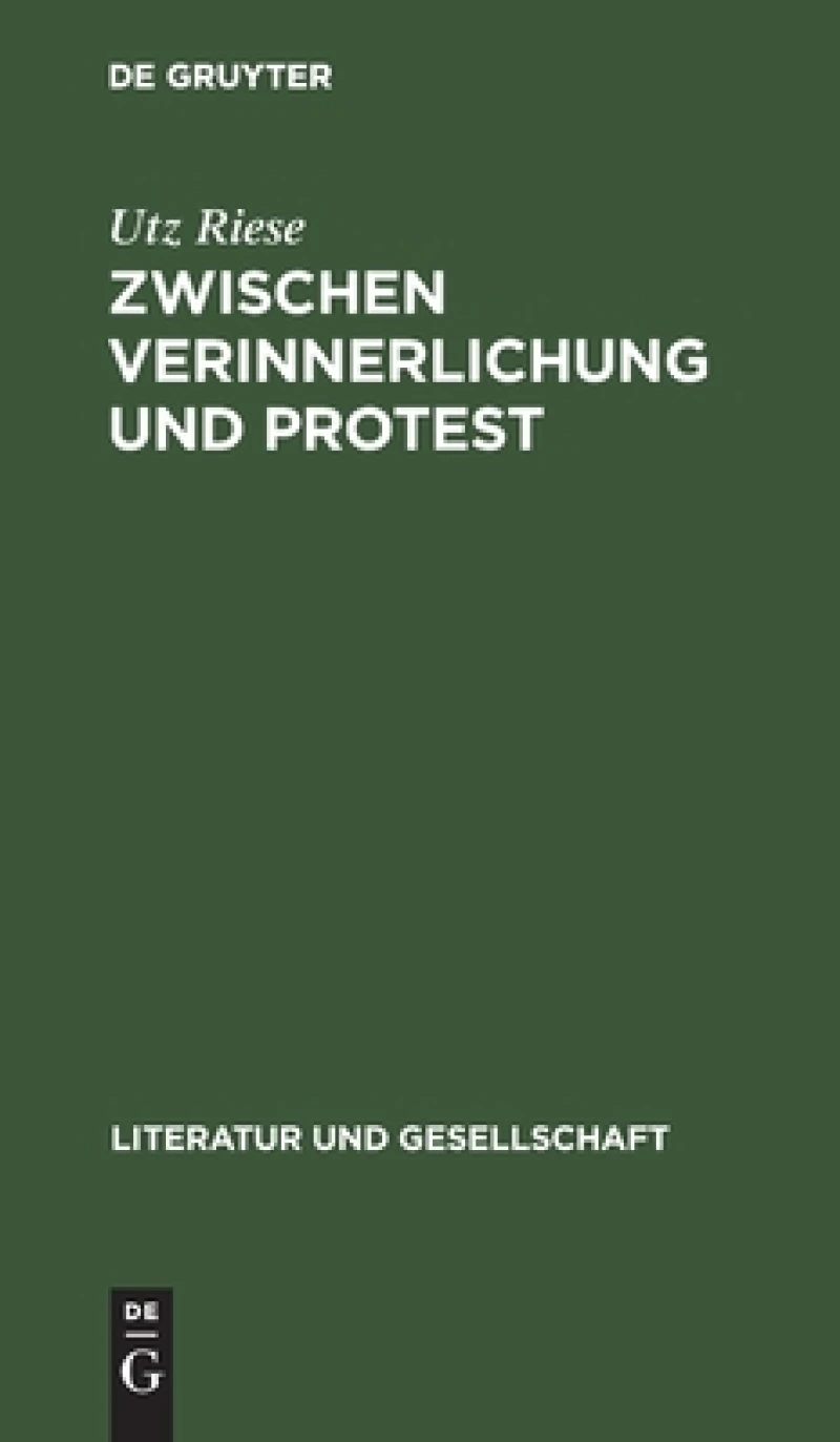 Zwischen Verinnerlichung und Protest