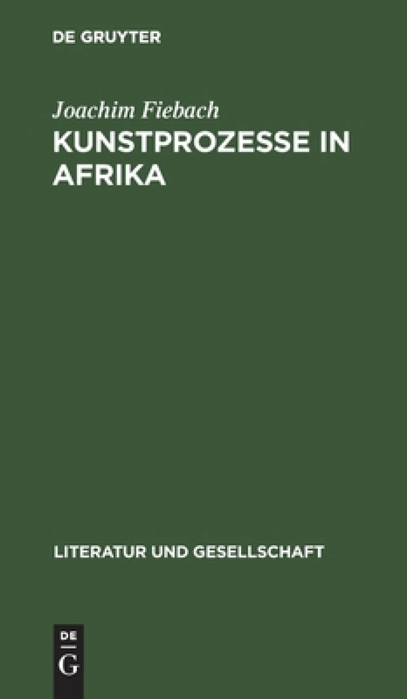 Kunstprozesse in Afrika