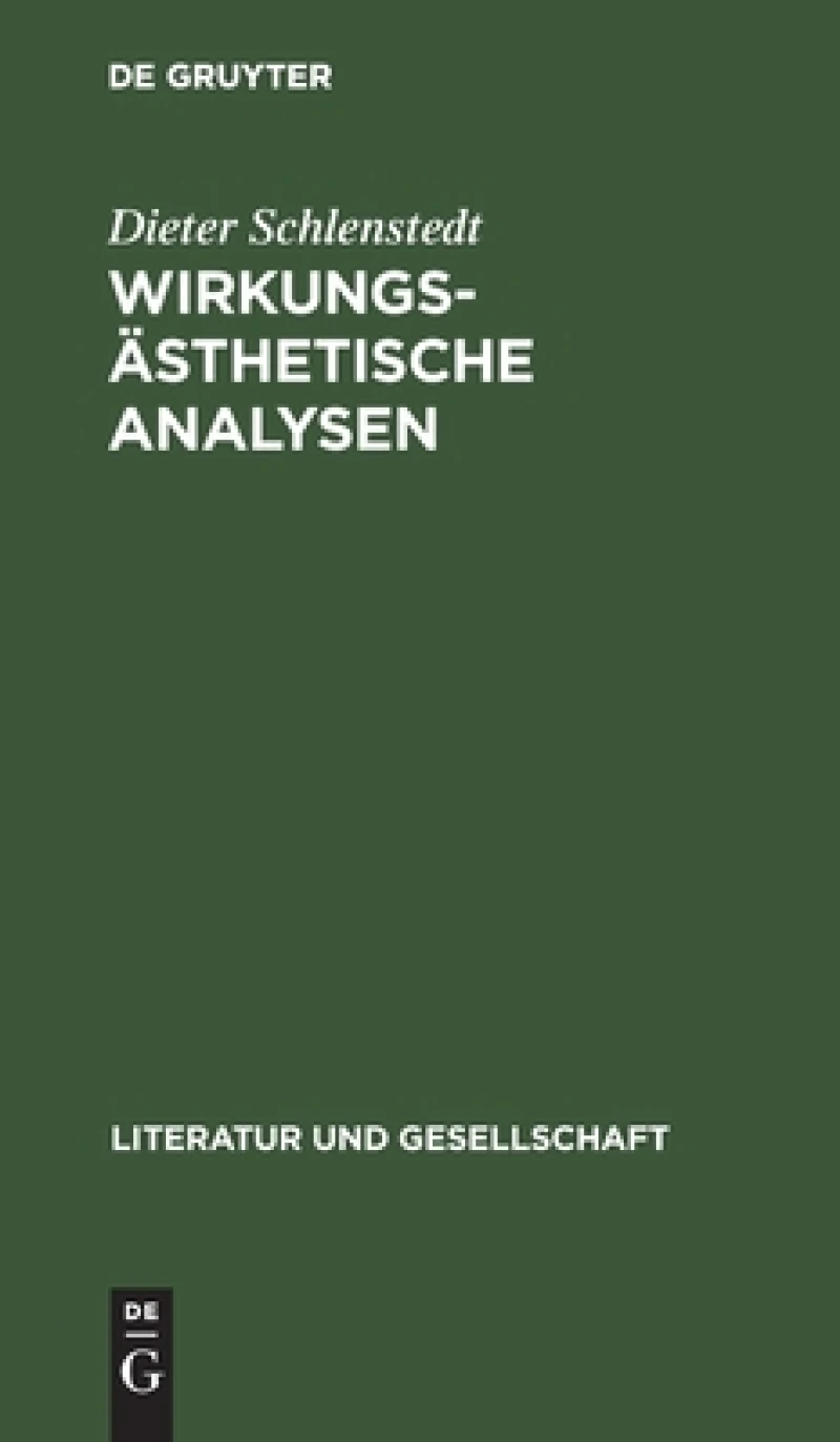 Wirkungsästhetische Analysen