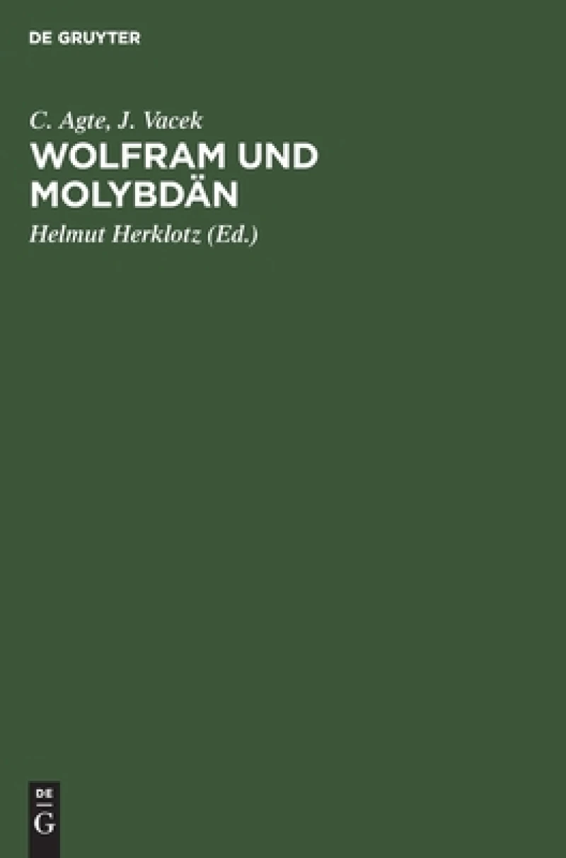 Wolfram Und Molybdän