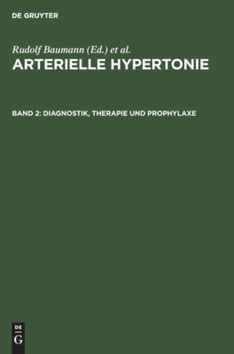 Diagnostik, Therapie Und Prophylaxe