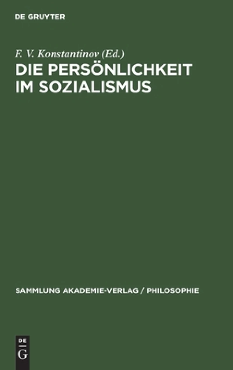 Persönlichkeit im Sozialismus