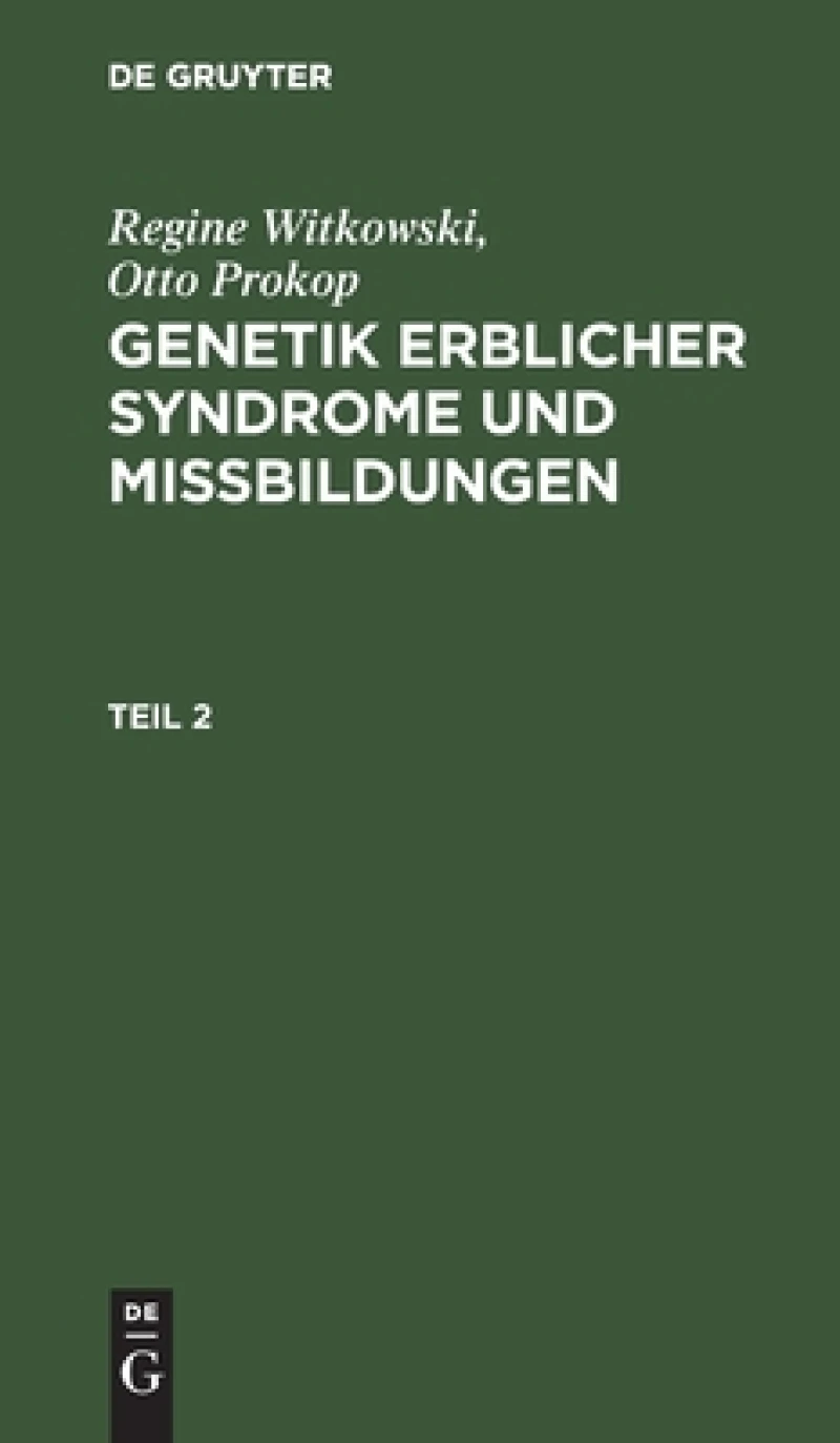 Genetik erblicher Syndrome und Missbildungen. Teil 2