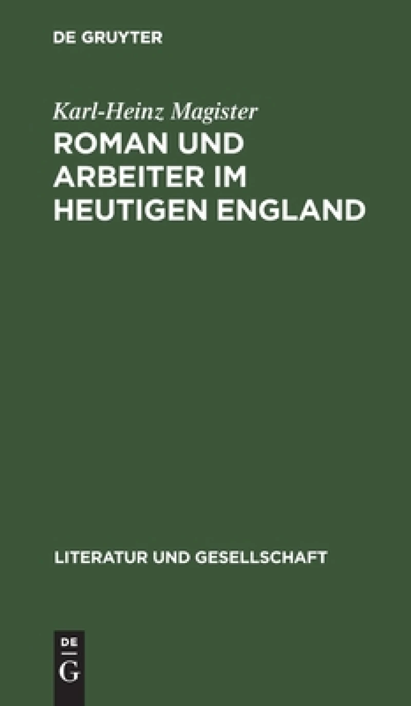 Roman und Arbeiter im heutigen England