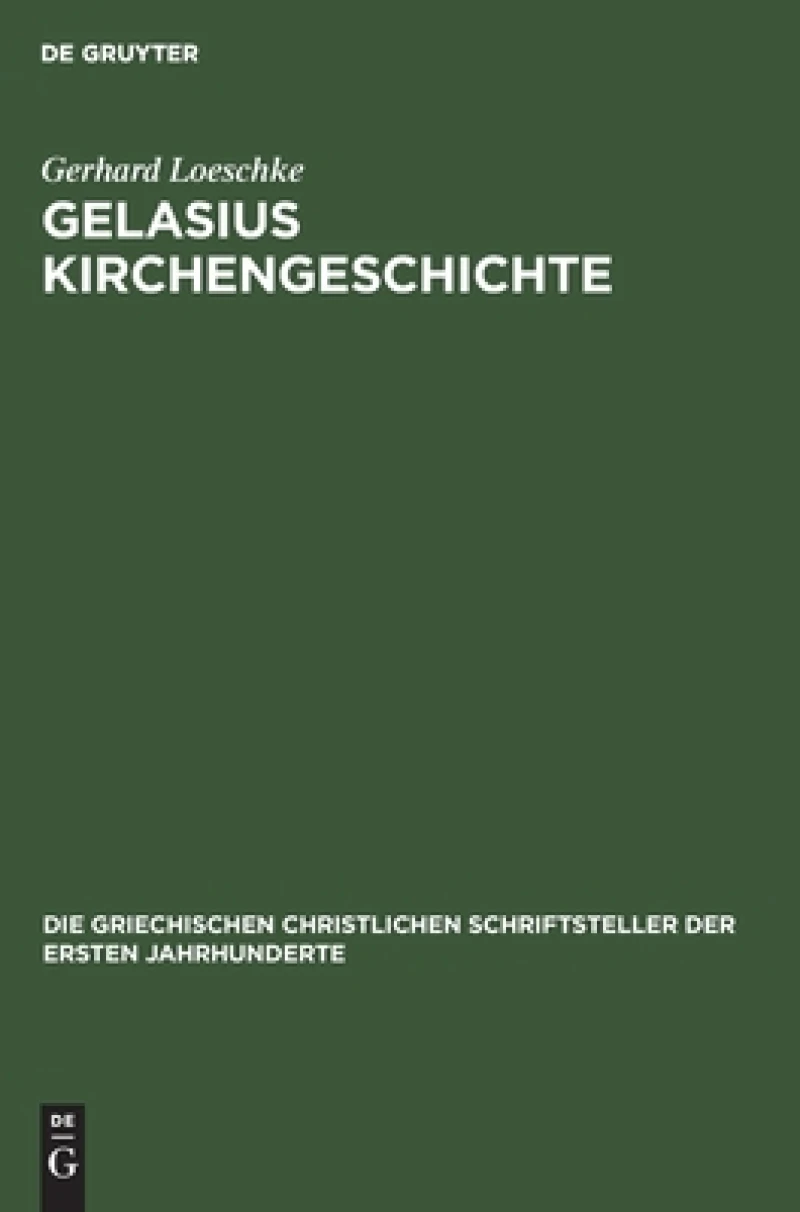 Gelasius Kirchengeschichte
