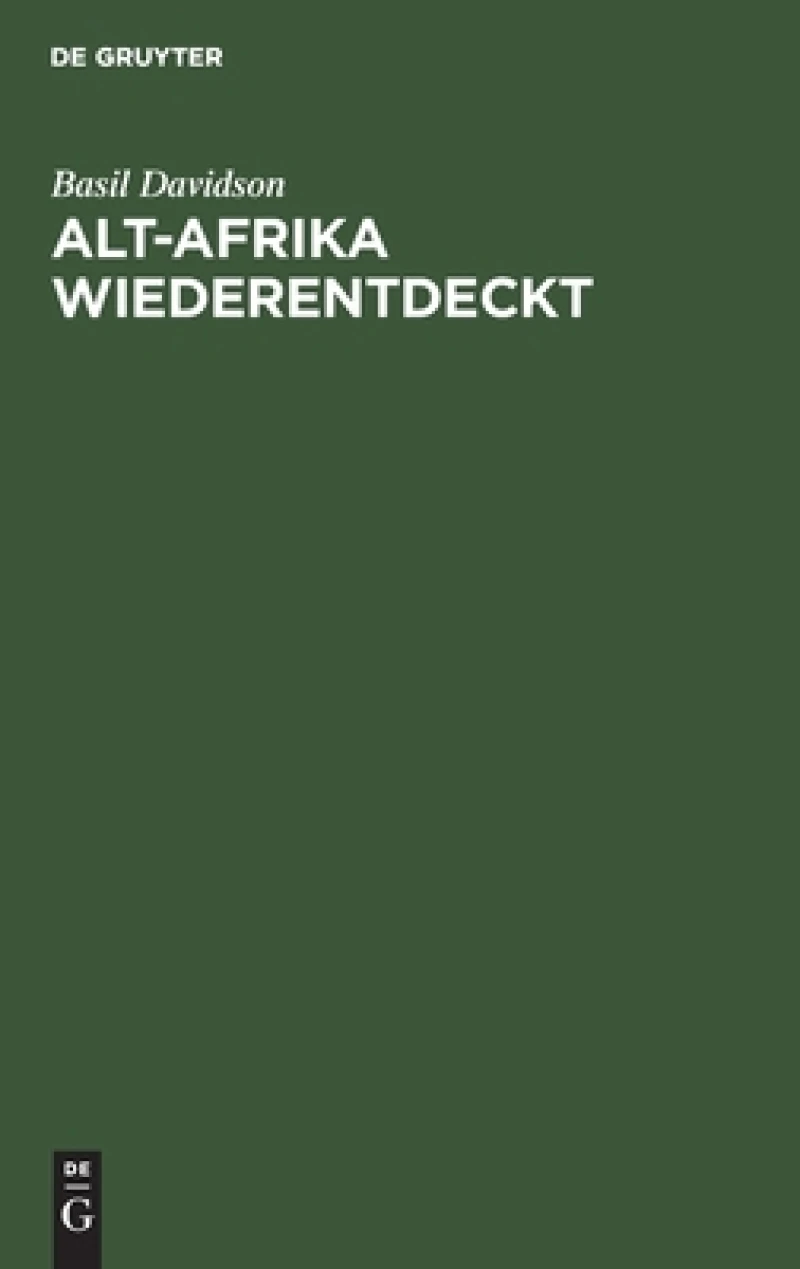Alt-afrika Wiederentdeckt