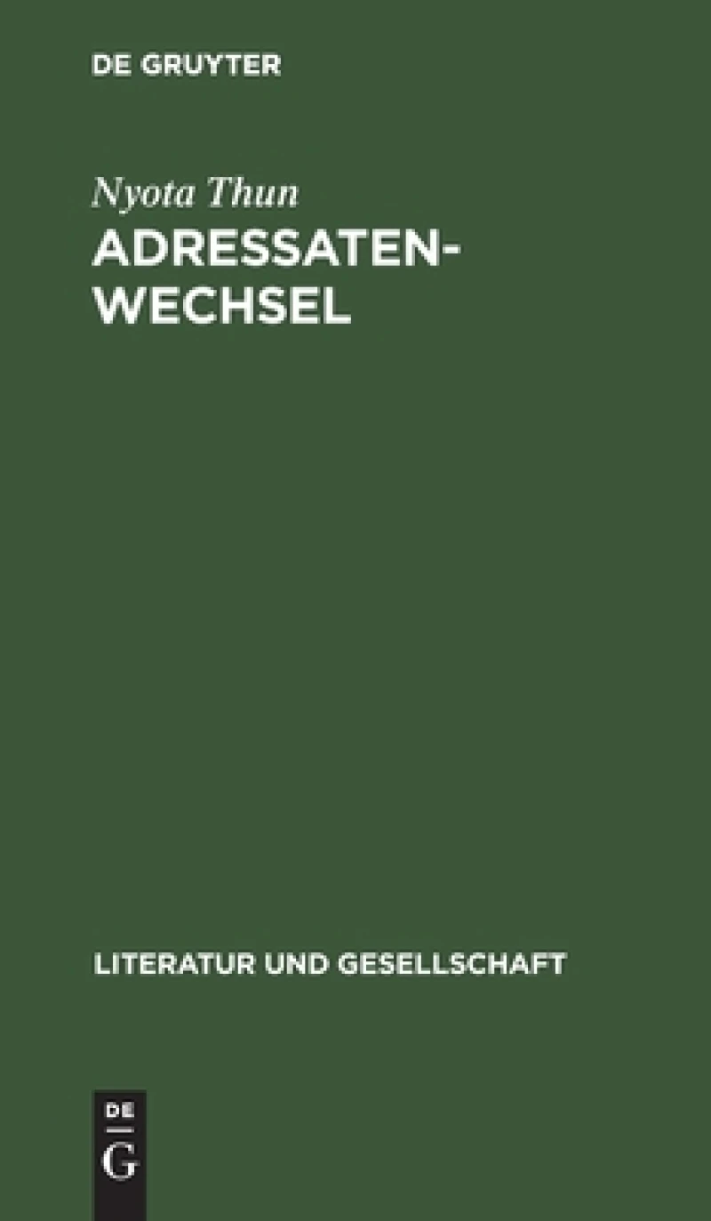 Adressatenwechsel