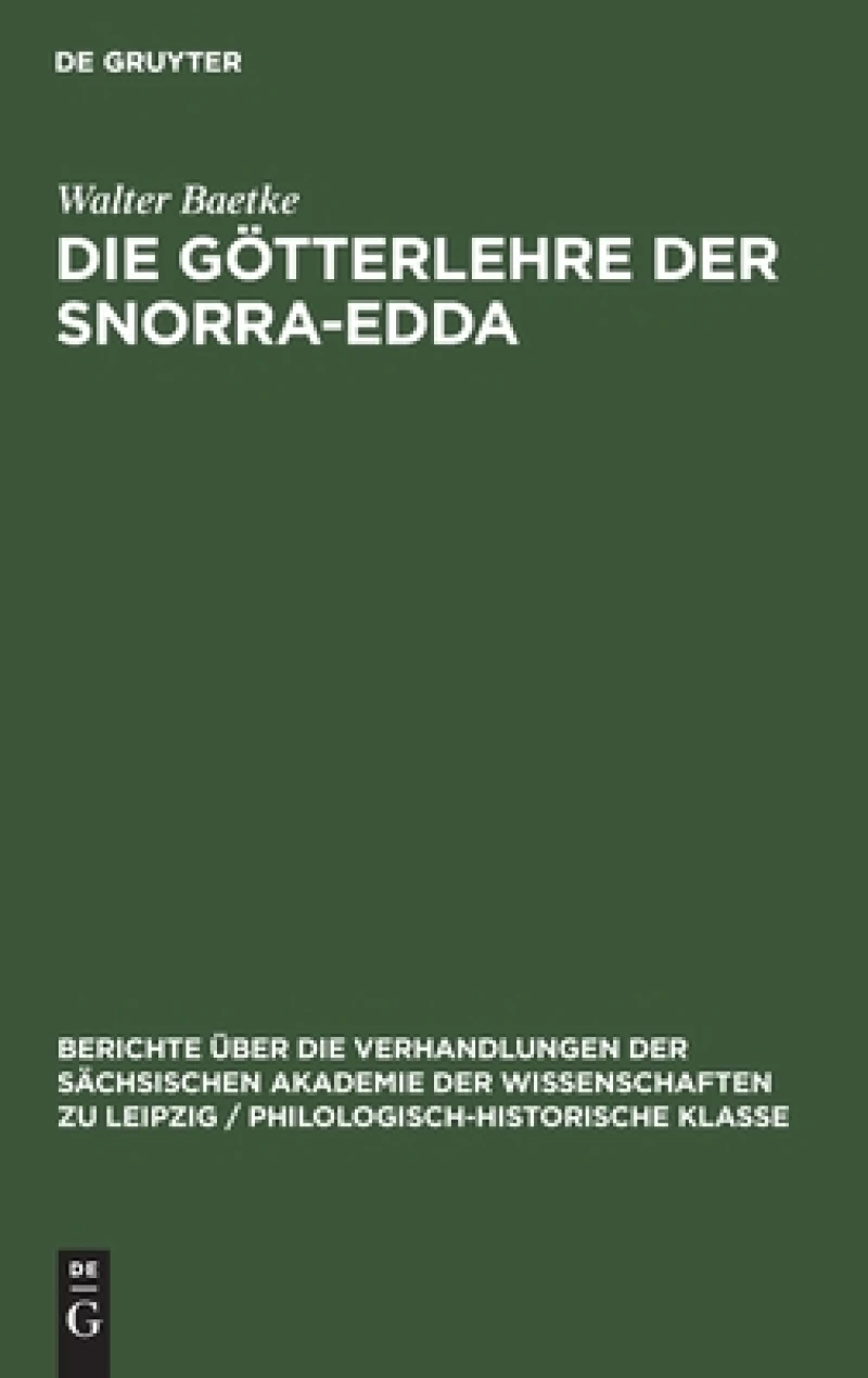 Götterlehre der Snorra-Edda