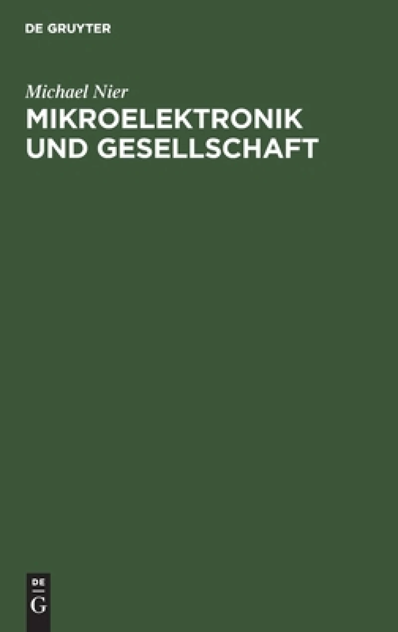 Mikroelektronik Und Gesellschaft