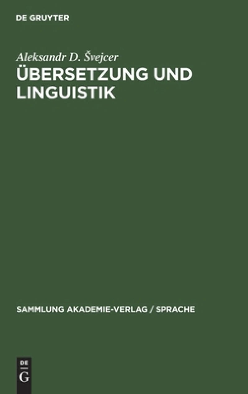 Übersetzung und Linguistik
