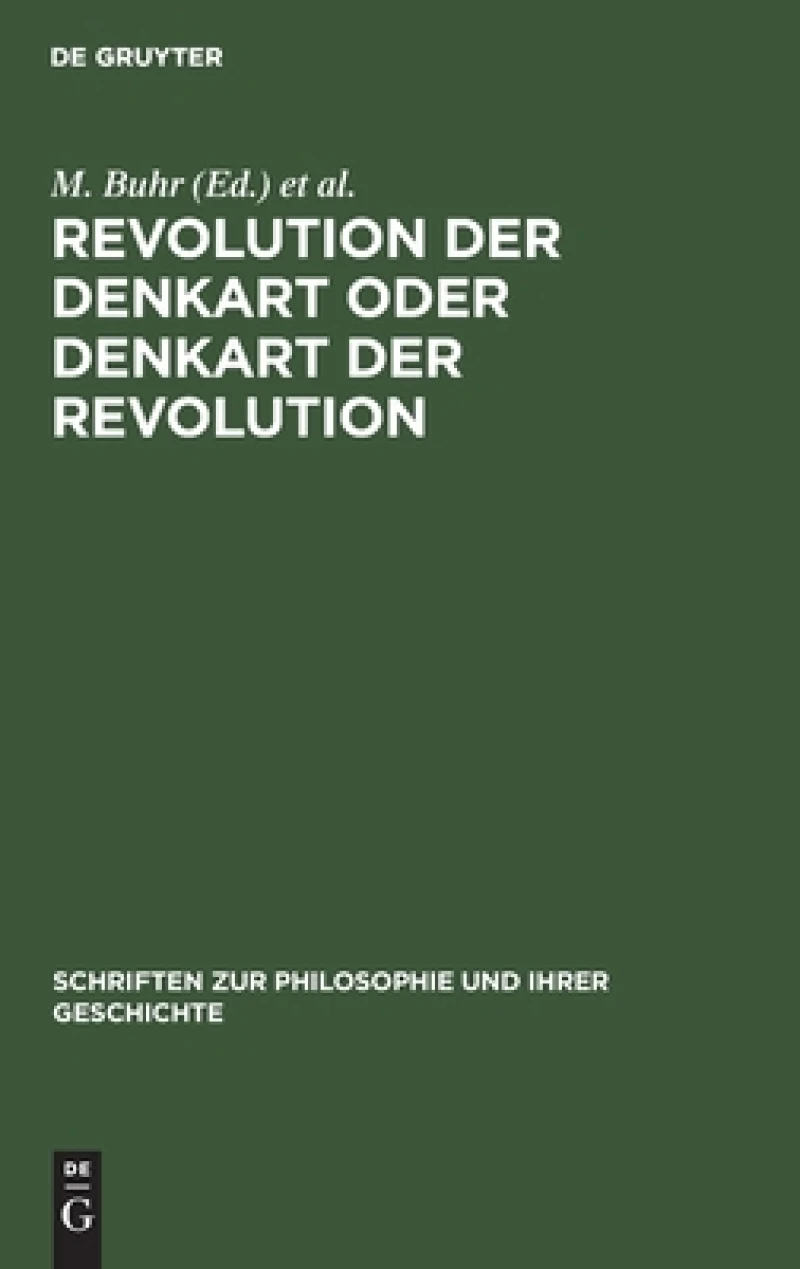 Revolution Der Denkart Oder Denkart Der Revolution